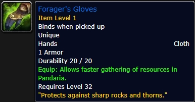 Forager's Gloves